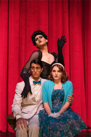 3 actors in the Rocky Horror Show