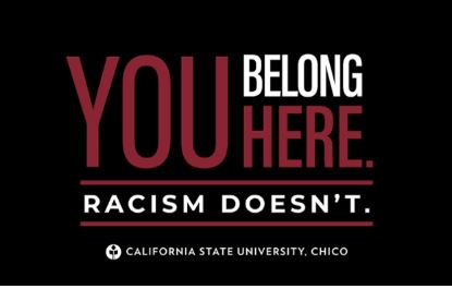 you belong here racism doesn't slogan