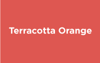 terracotta orange color swatch