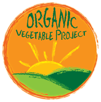 Organic food project logo