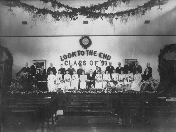 Graduating class of 1891