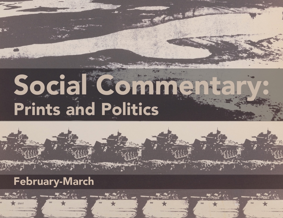 Social Commentary: Prints and Politics