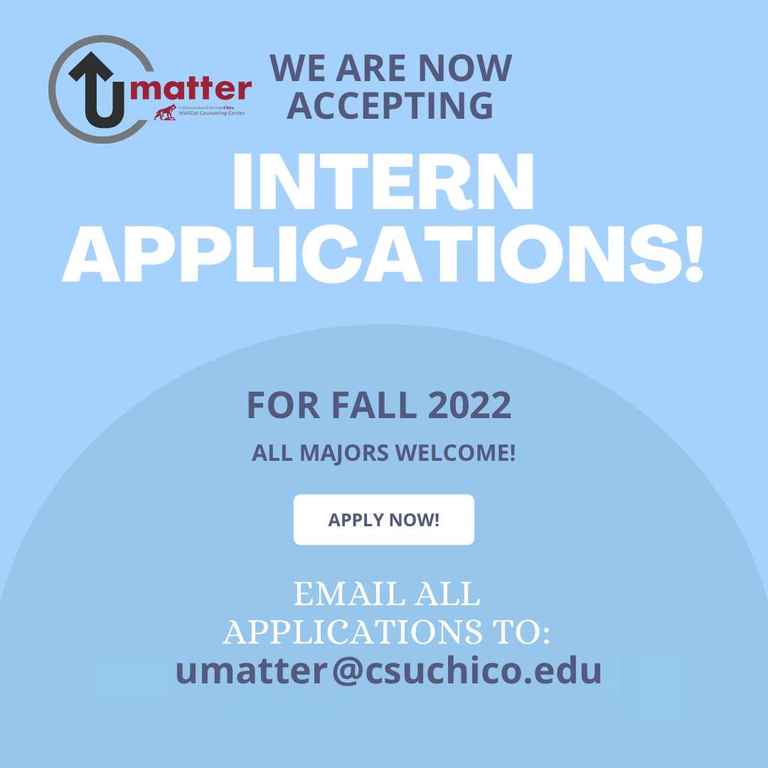 umatter is accepting fall 2022 interns